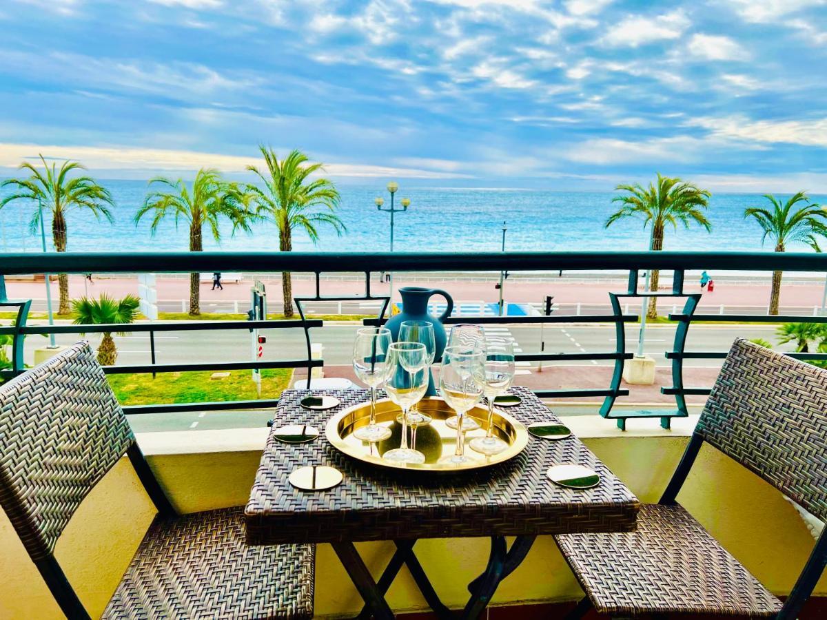 Endless Stunning Mediterranean Sea Views Promenade Des Anglais นีซ ภายนอก รูปภาพ