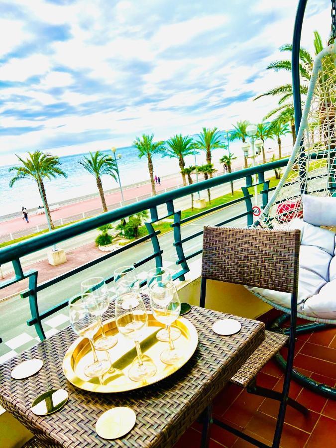 Endless Stunning Mediterranean Sea Views Promenade Des Anglais นีซ ภายนอก รูปภาพ